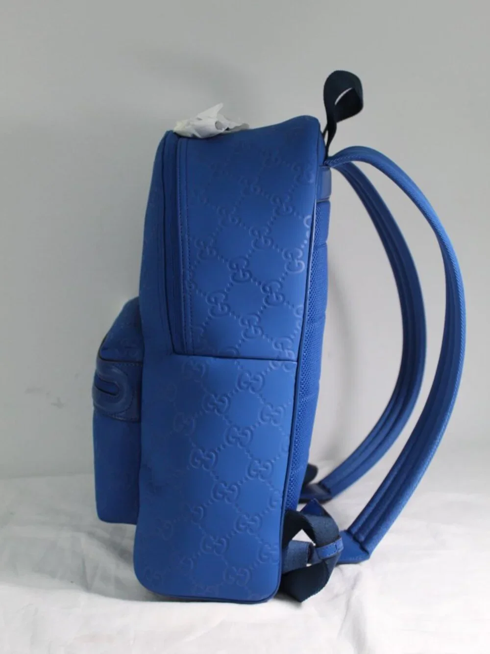 NEW Gucci GG Rubber Effect Backpack Edge 834491 UNISEX